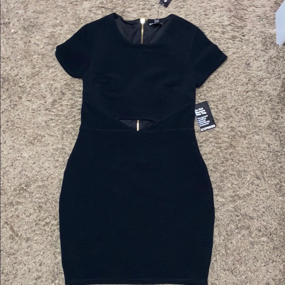 Ribbed Bodycon Dress - Picture 1 of 3